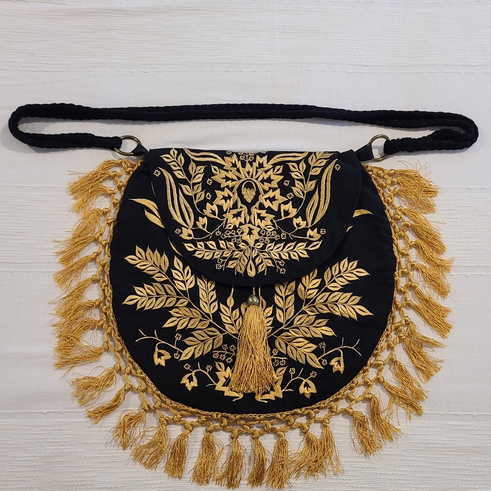 Spell Designs Jagger Fox Embroidered Bag